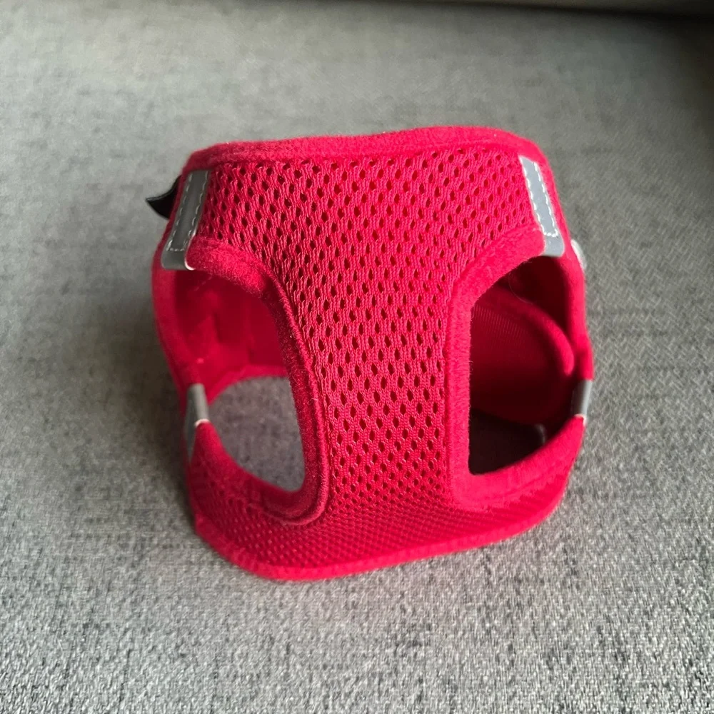 Red dog harness